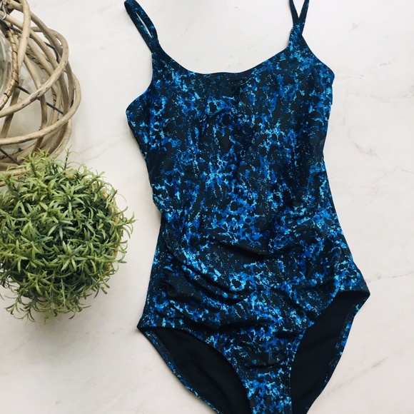 Speedo Other - SPEEDO Front Shirred One Piece Swimsuit NEW NWT